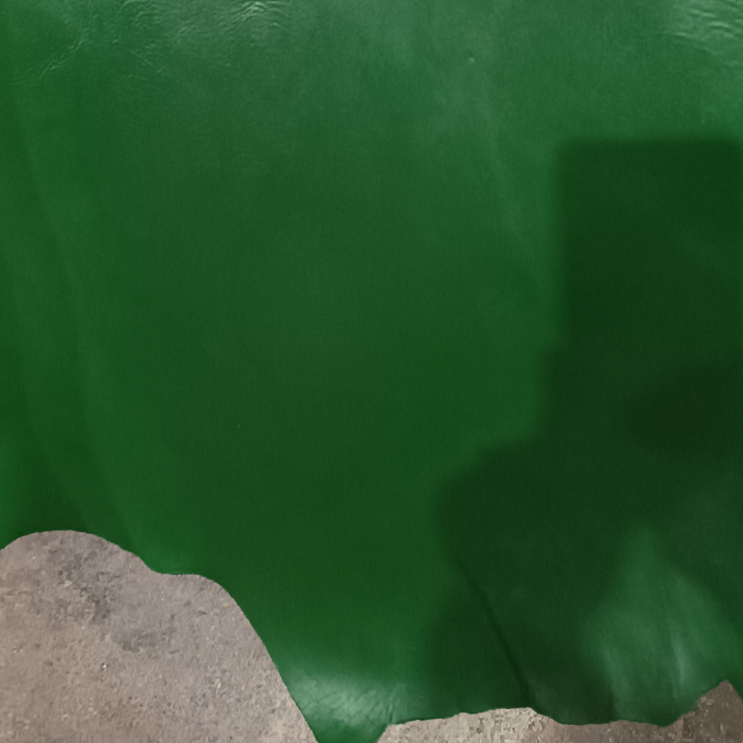 چرم گاوی رنگ سبز