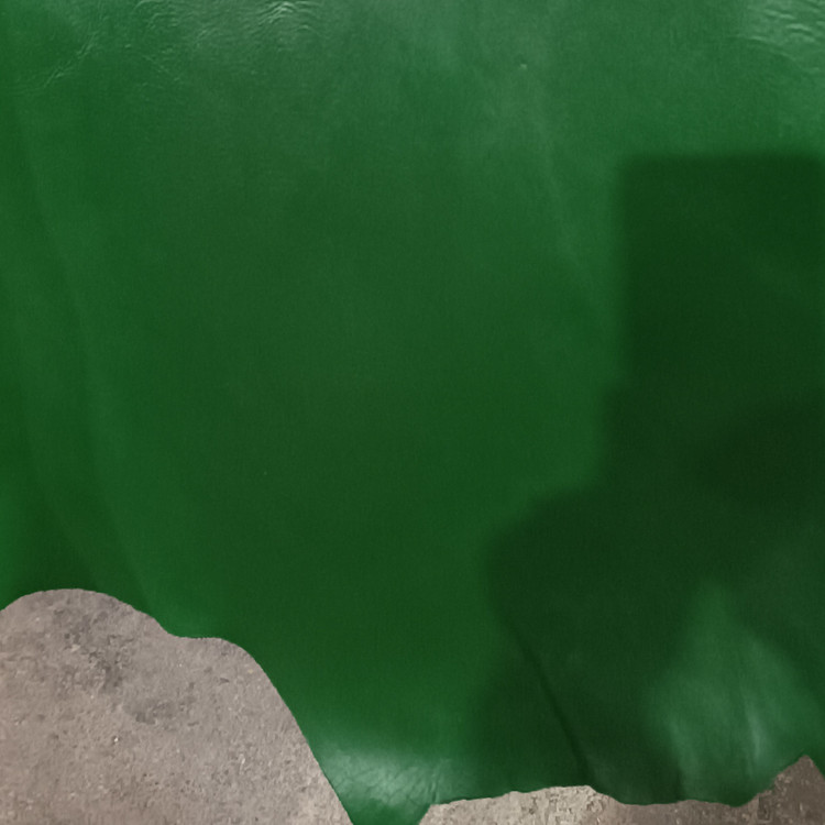 چرم گاوی رنگ سبز